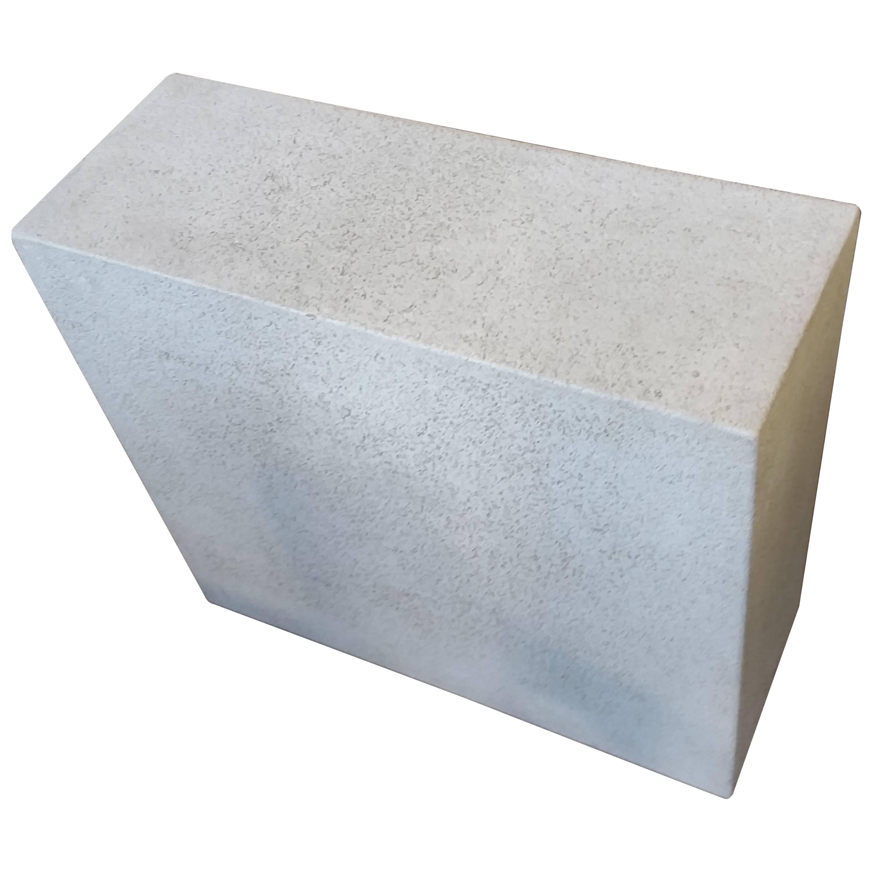 Faux Concrete Ocassional Side Table