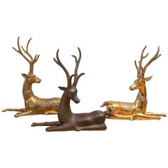 Herd of Brass Sarreid LTD Deer