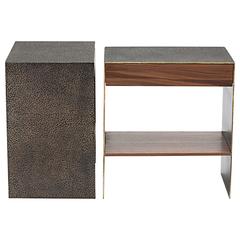 "Sumitra" Hand-Hammered Bronze Side Table by Aurelien Gallet