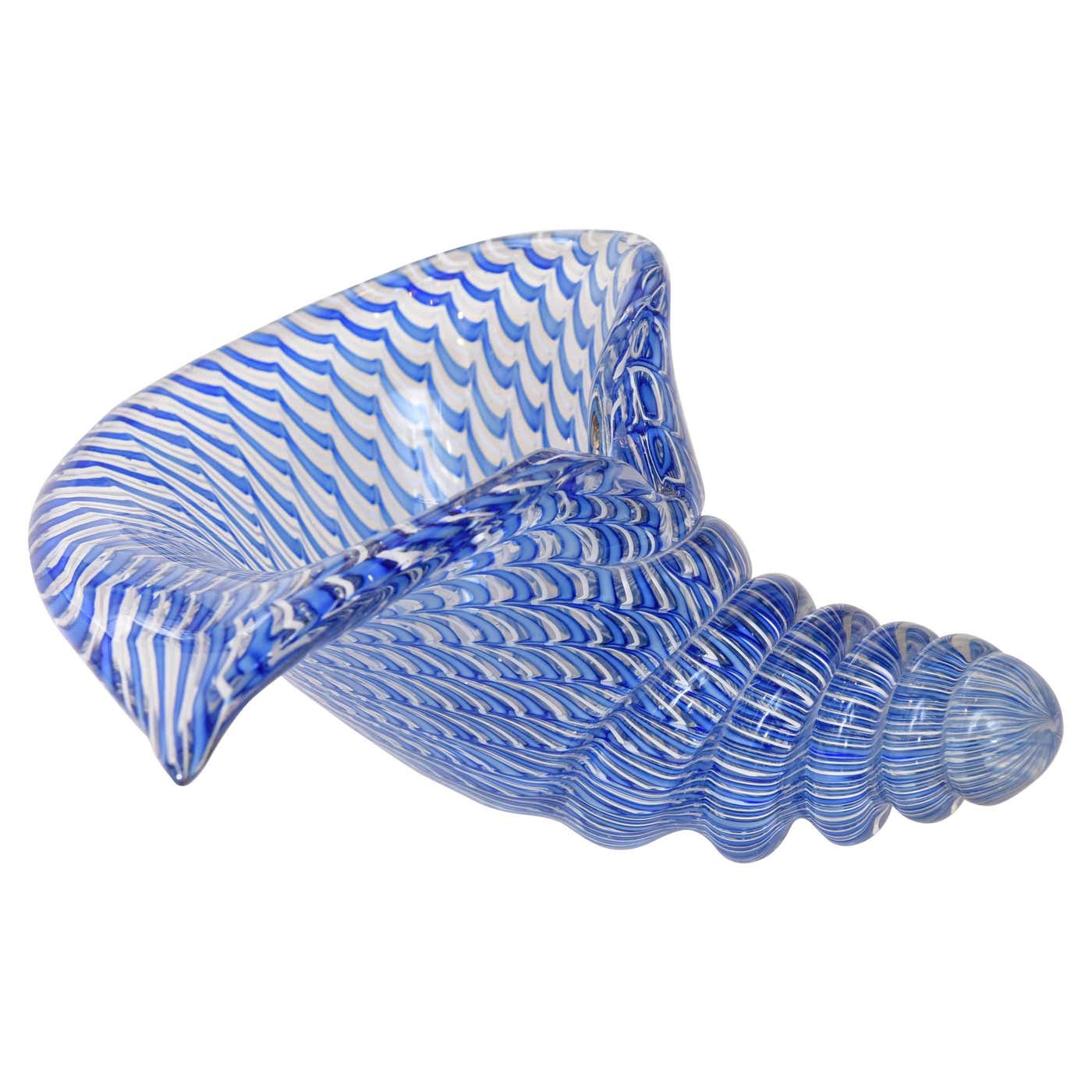 Vintage Murano Shell by Rossetto at 1stDibs