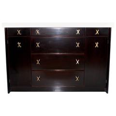 Paul Frankl Cork Top Mahogany Credenza/Sideboard for Johnson Furniture Company 12