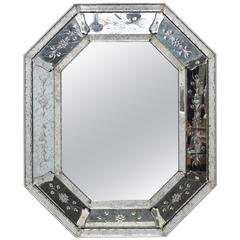 Octagonal Venetian Mirror