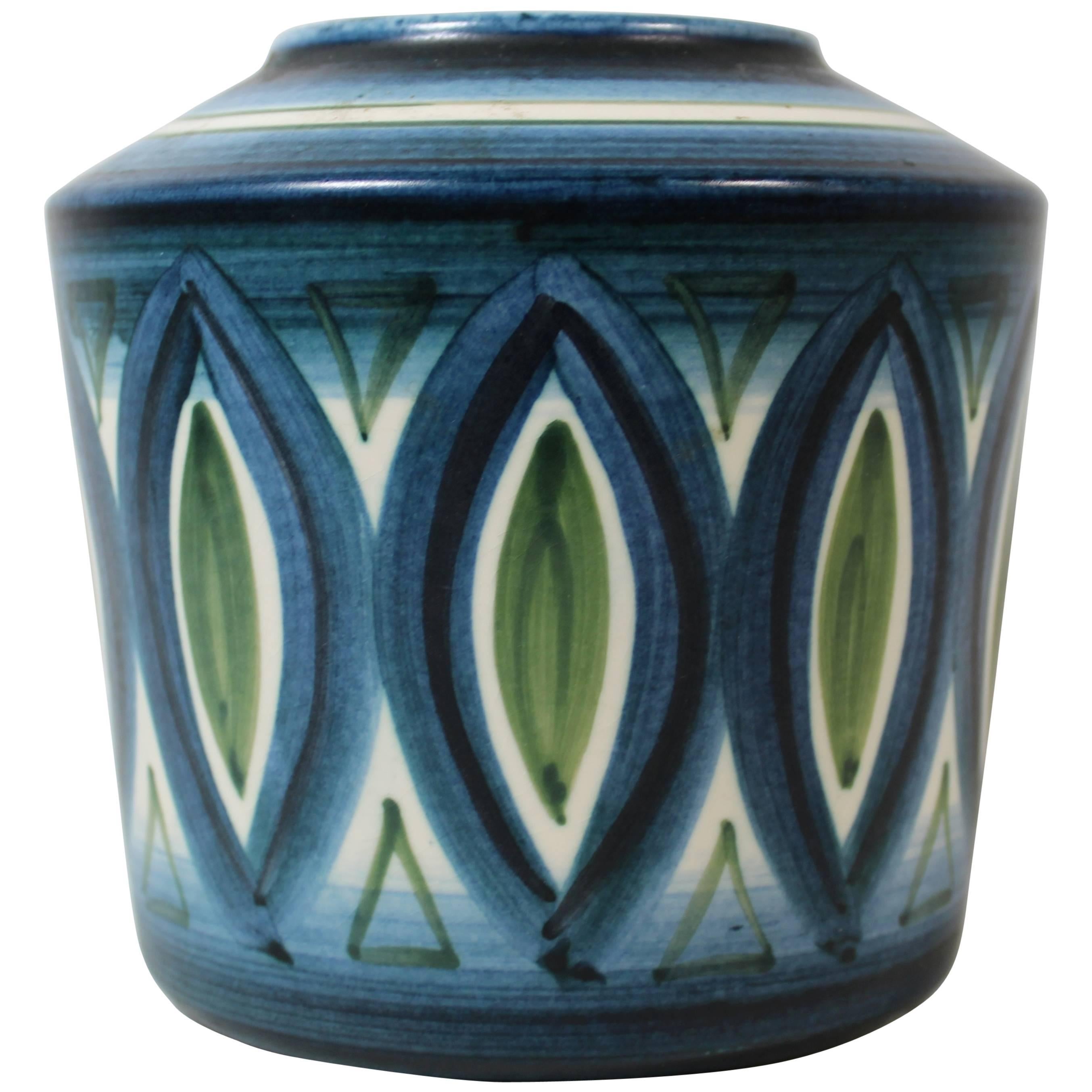 Günther and Waltraud Praschak Vase for Knabstrup, Danish Art Pottery