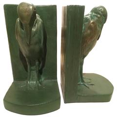 Bird Book Ends from the Estate of Charlton Heston