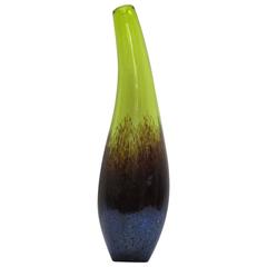 Kosta Boda Glass Vase by Monica Backstrom from Rare "Moonlanding" Series