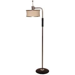 Classic Gilbert Rohde for Mutual Sunset Machine Age Floor Lamp MSLC No. 3901