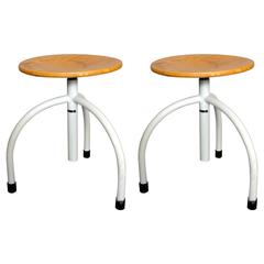 Pair of Work Stools by Cor Alons 11