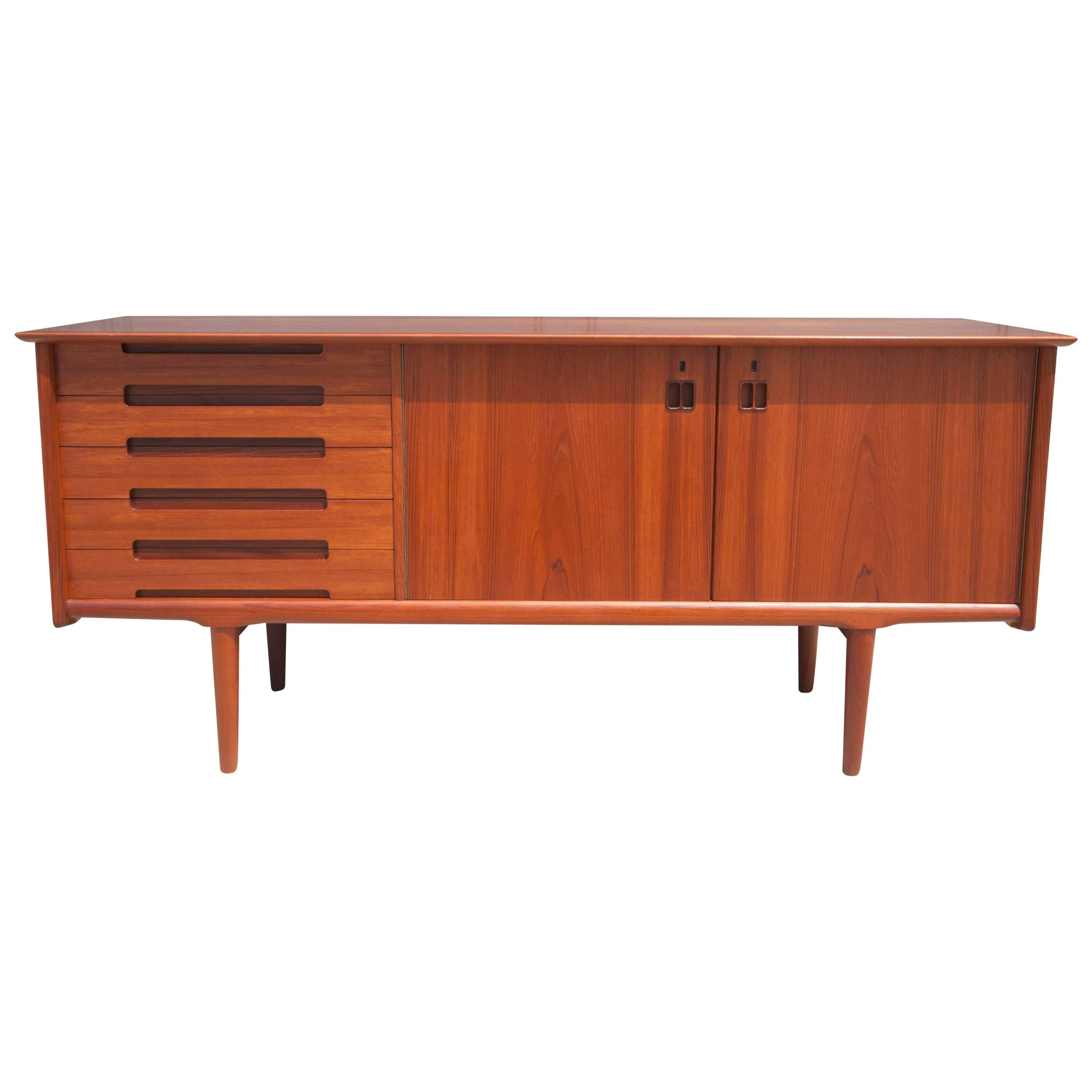 Mid Century Modern Teak Credenza