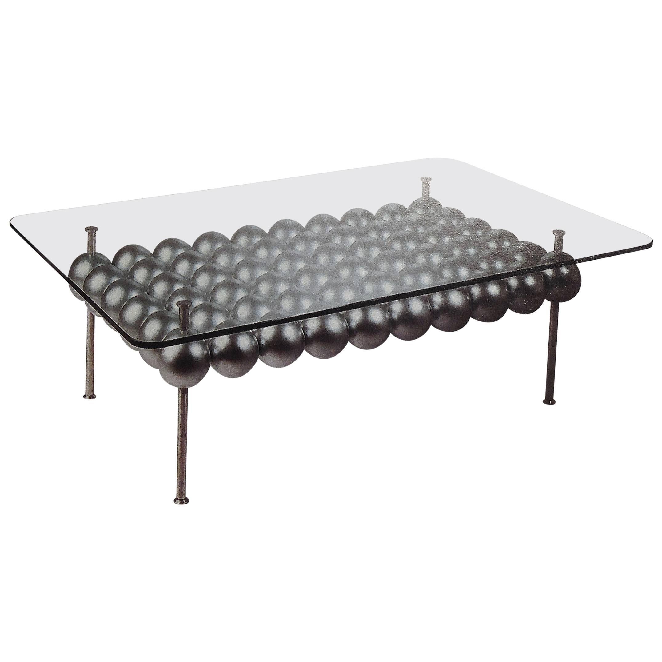 Silverball Coffee Table by Diego Matthai For Sale