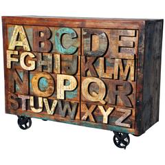 Alphabet Chest of Drawers