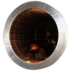 Vintage Porthole Infinity Mirror