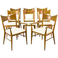 Set of Eight Paul McCobb Dining Chairs for Calvin Furniture