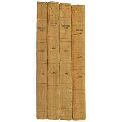 48 Bound Volumes of the New York Times Spanning, 1916-1922