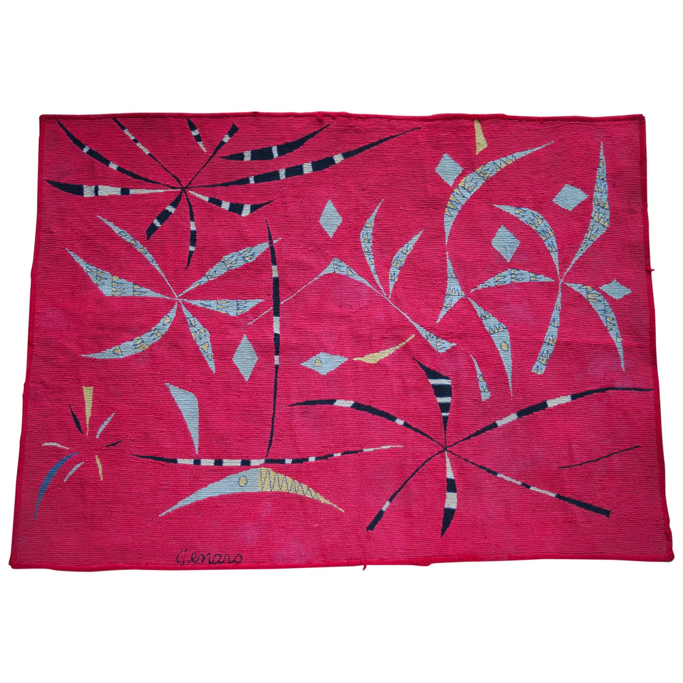 Wool Tapestry by Genaro de Carvalho