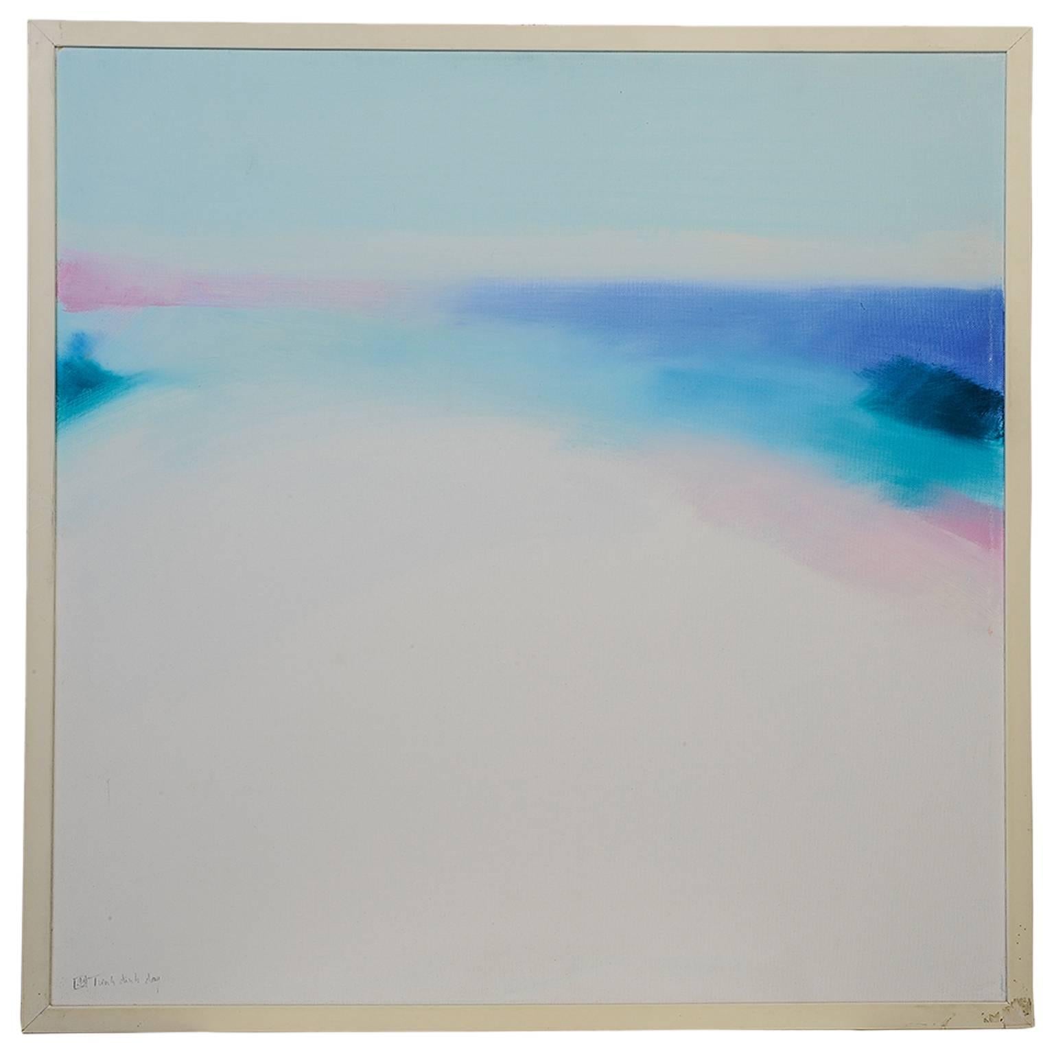 "Luz mediterránea" Pintura moderna Óleo sobre lienzo