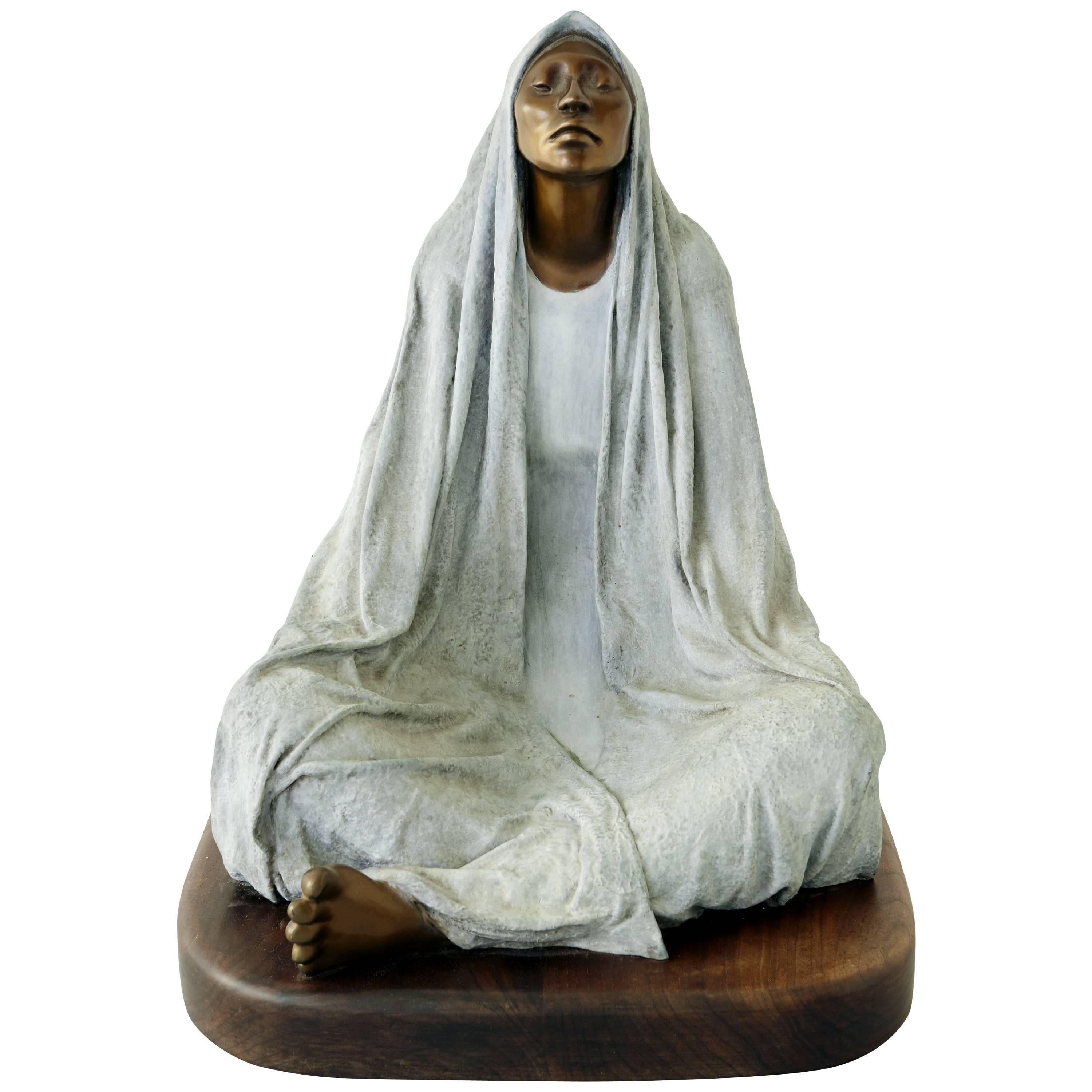 Bronze Statue by Shirley Thomson Smith For Sale