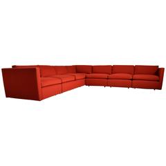 Mid-Century Charles Pfister for Knoll Modular Sectional Sofa