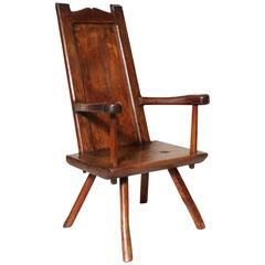 Antique 18th or Early 19th Century Shepherd's Chair