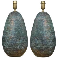 Stunning Pair of Italian Lamps 7