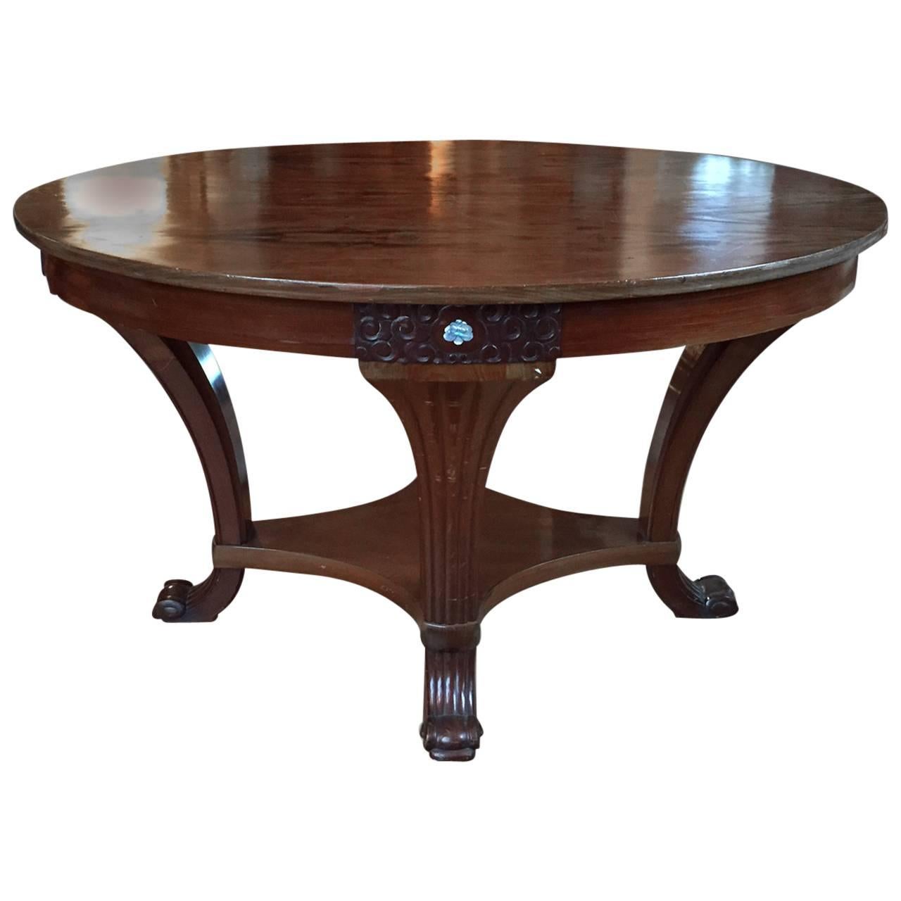 Art Nouveau Occasional Table For Sale