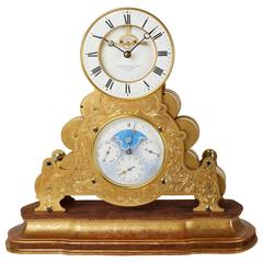 Delettrez a Paris Clock with Achile Brocot Escapement, circa 1880