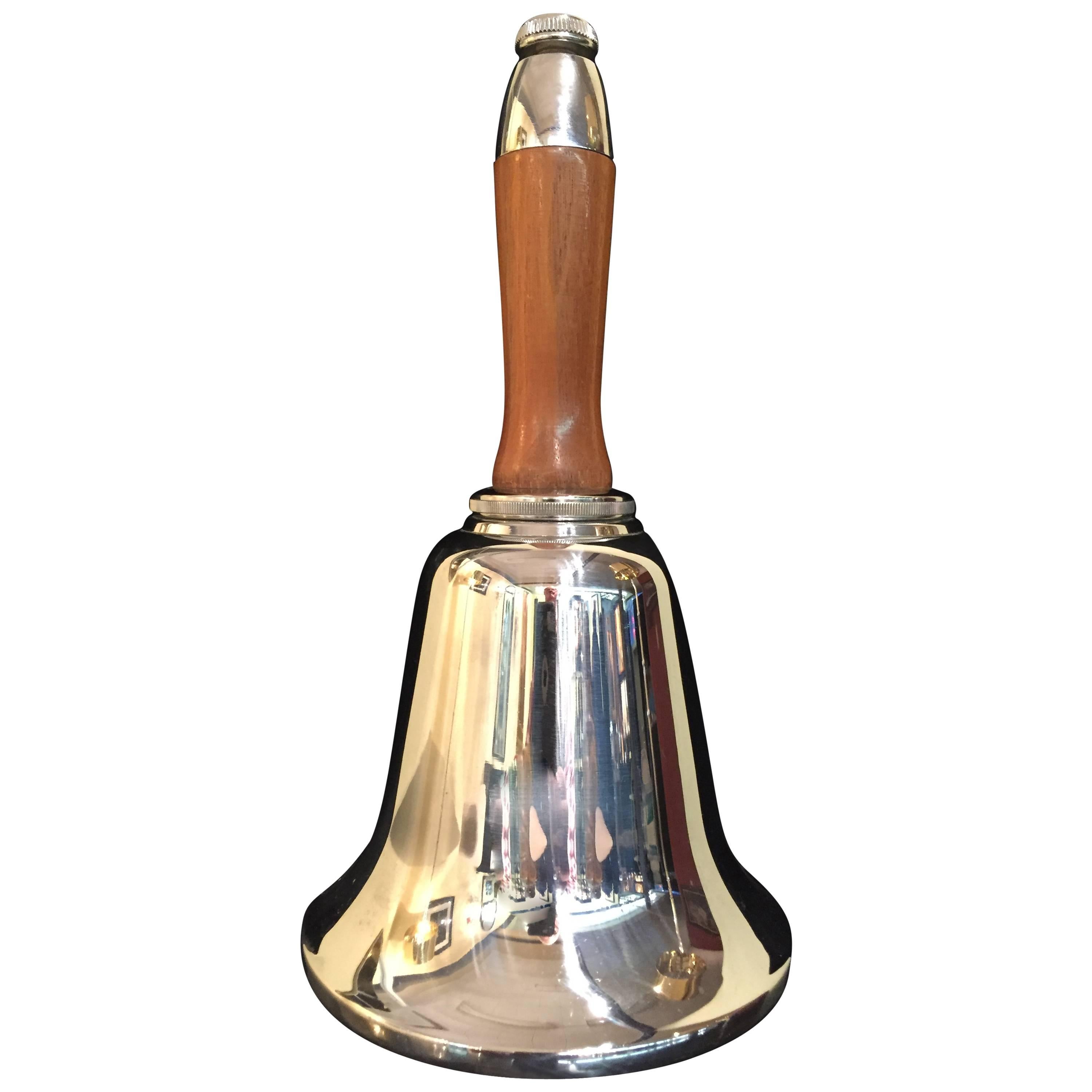 Art Deco Large Ringing Bell Martini Shaker