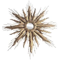 Mid-Century Sunburst Mirror 10