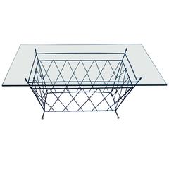 Tall Cocktail Table in the Style of Jean Royère 10