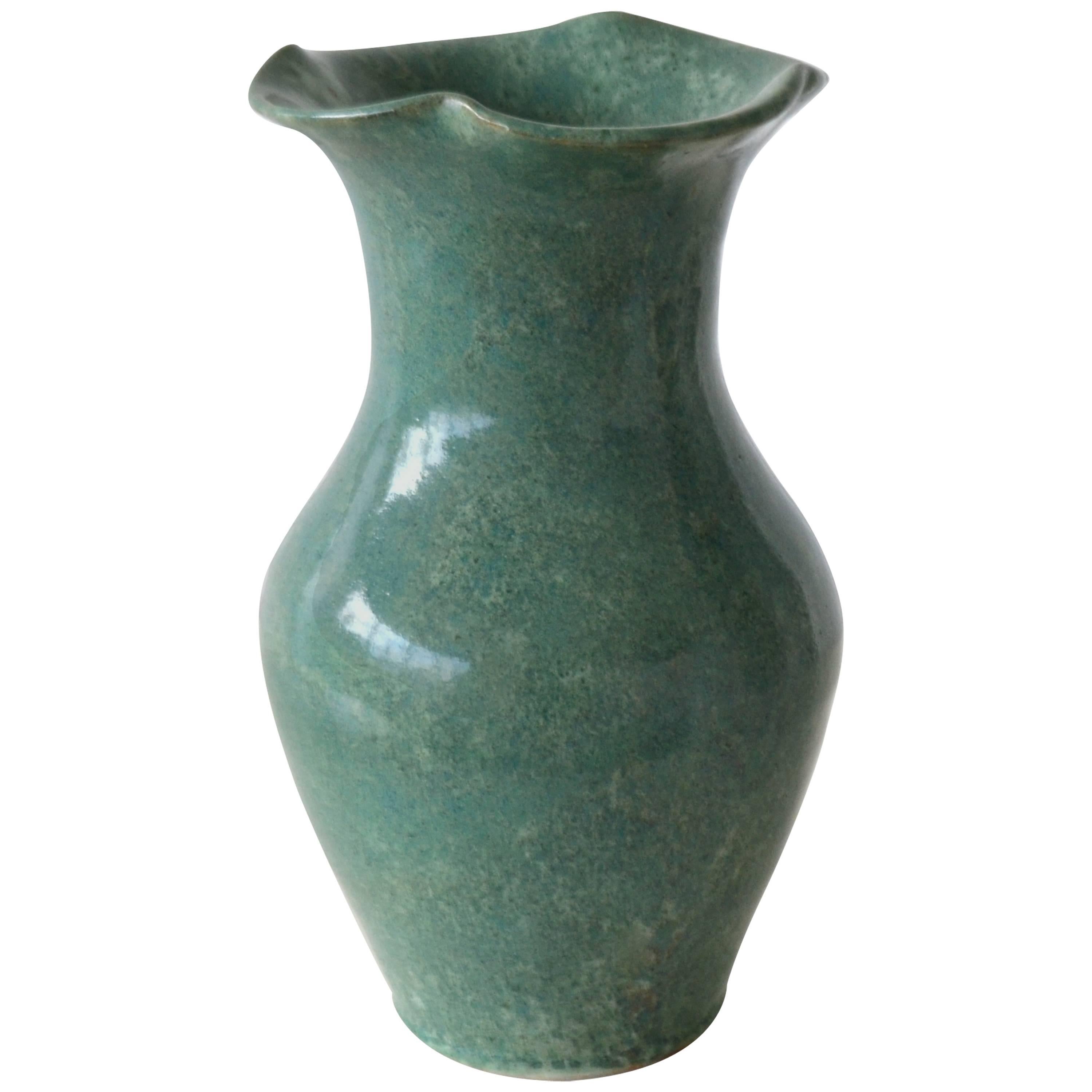 Hand Thrown Ceramic Organic Form Vase