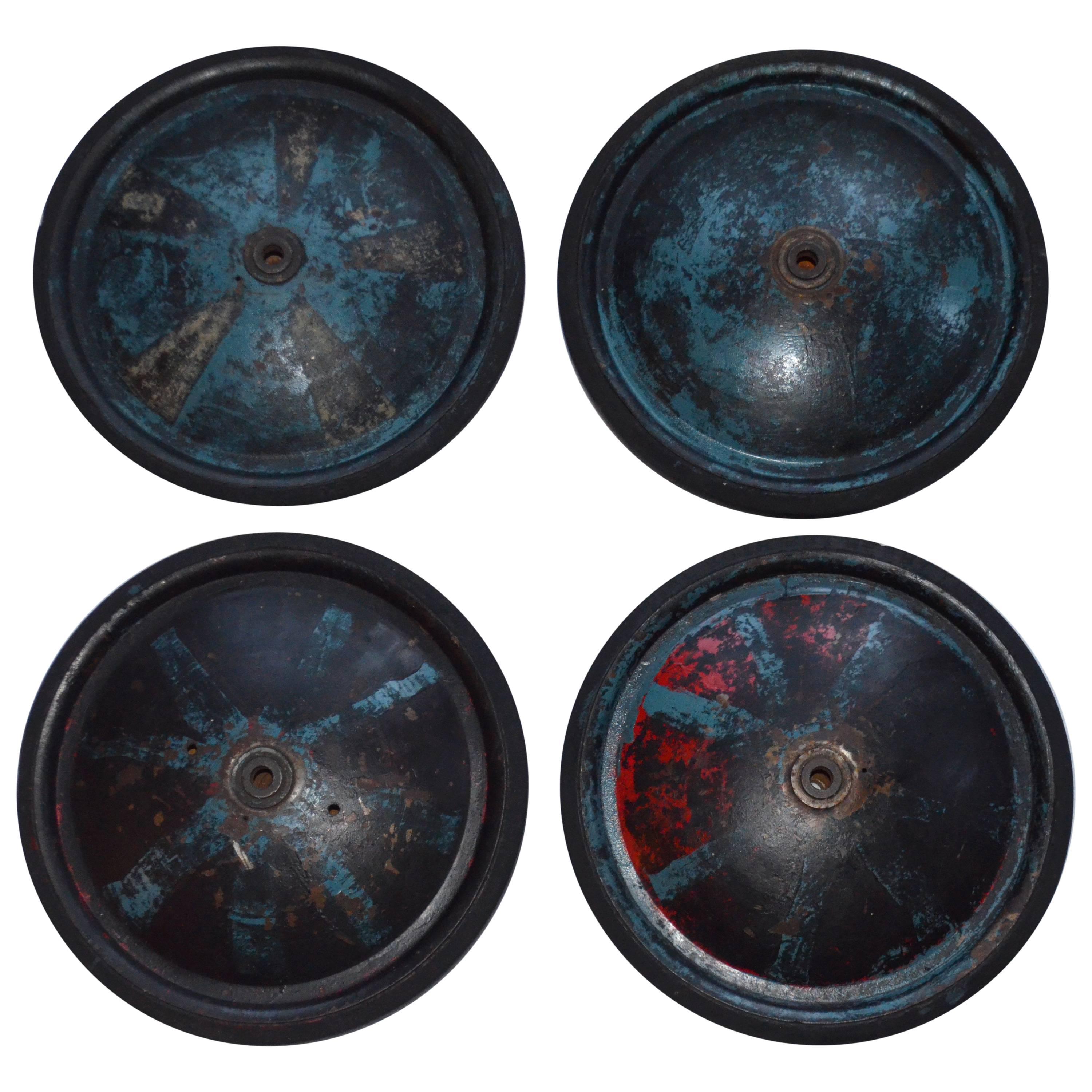 Four Soap Box Derby Wheels