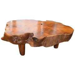 Single Slab Top Coffee Table