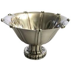 Georg Jensen Sterling Silver Footed Bowl #4 12