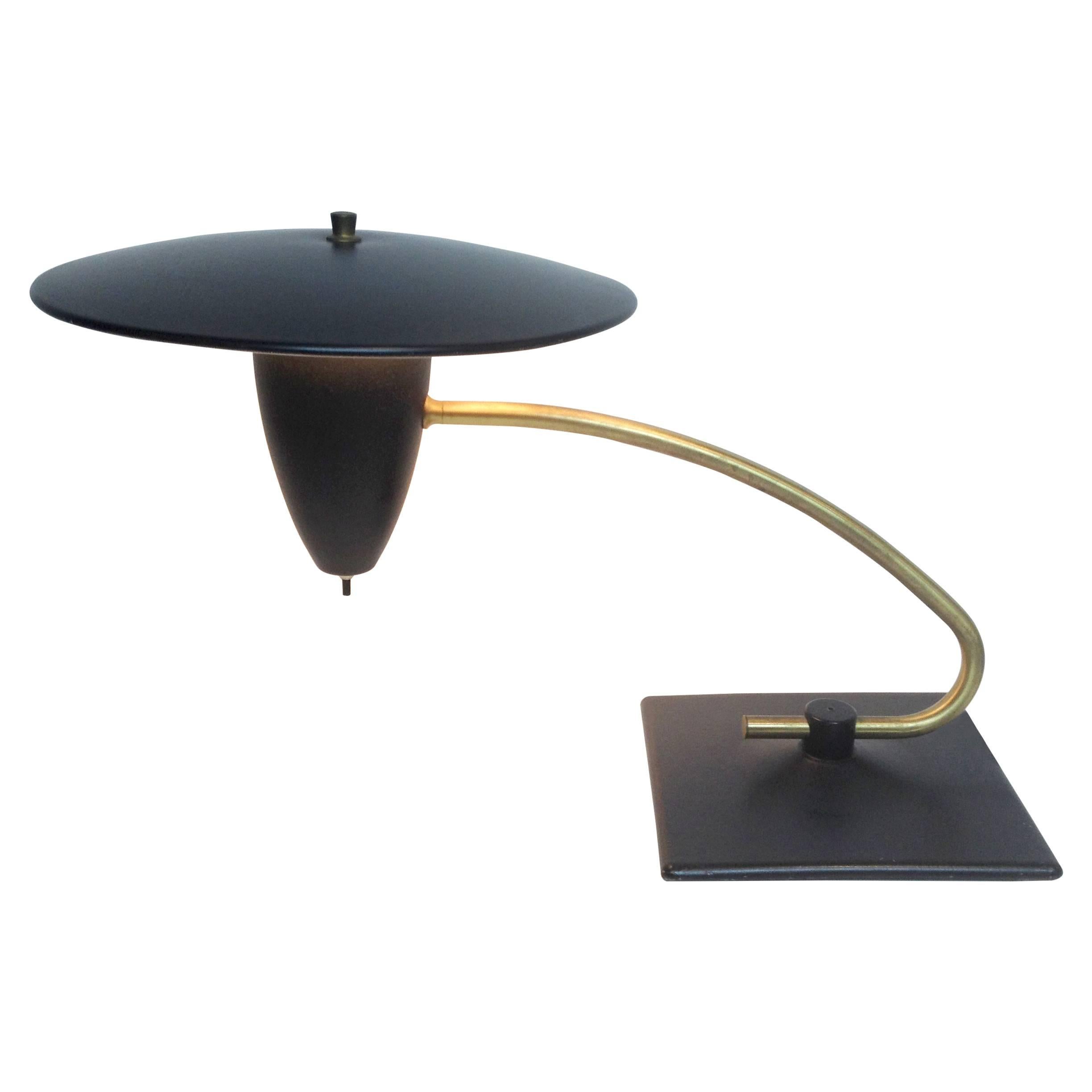 1950s "Sight Light" Industrial Desk Lamp By M.G Wheeler Co. Inc For Sale