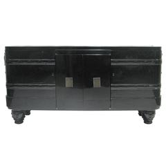 Black Lacquer French Buffet
