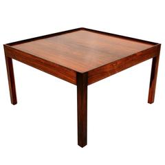 Danish Modern Side Table in Rosewood 11