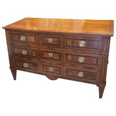 Fine Louis XVI Style Inlaid Commode 4