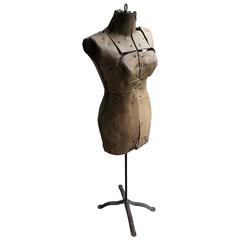 Antique Dress Form Mannequin 