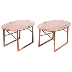 Pair of End Tables by Langkilde 11