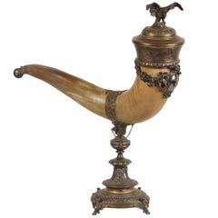 19th Century Drinking Horn