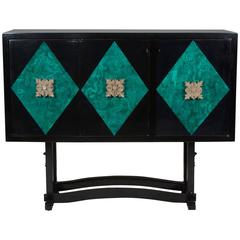 Lacquered Malachite Bar 9