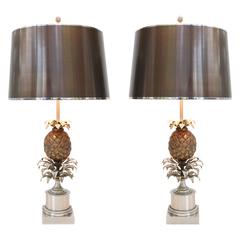 Maison Charles Signed Lamps