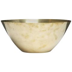 Turned Brass Bowl by Arne Jacobsen for Stelton 5