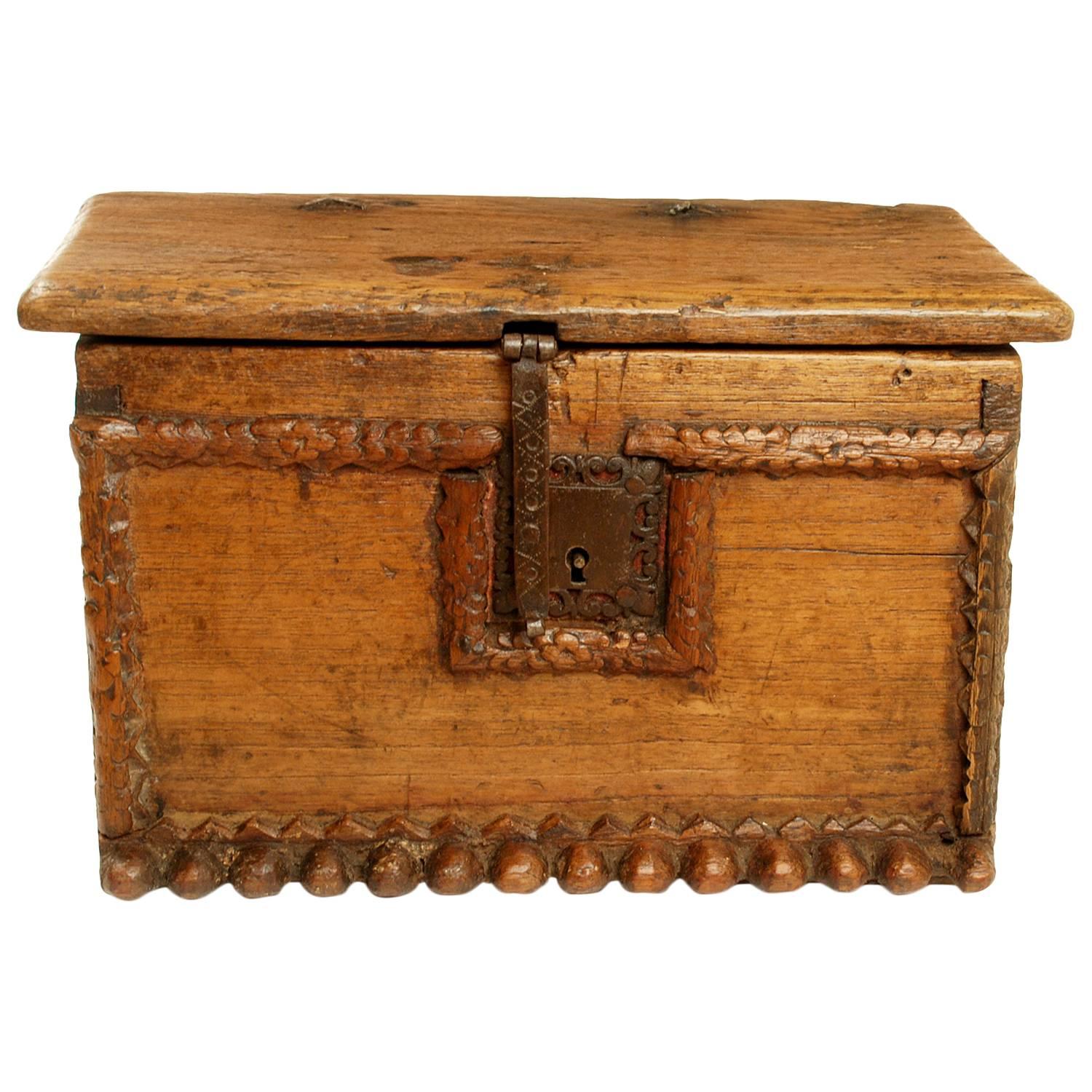 18th Century Spanish Colonial 
Escribania
 or 
Document Box
 For Sale