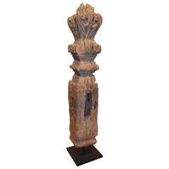 Andrianna Shamaris Iron Wood Temple Sculpture