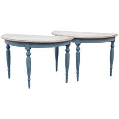 English Demilune Tables 5