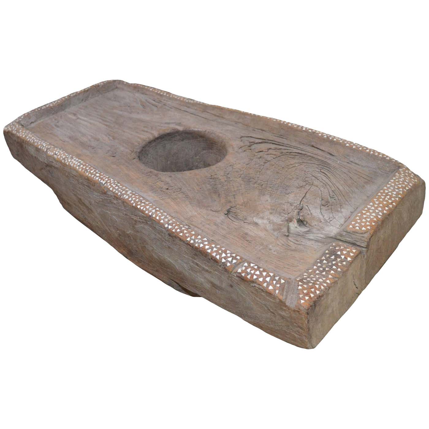 Antique Shell Inlay Coffee or Side Table at 1stDibs