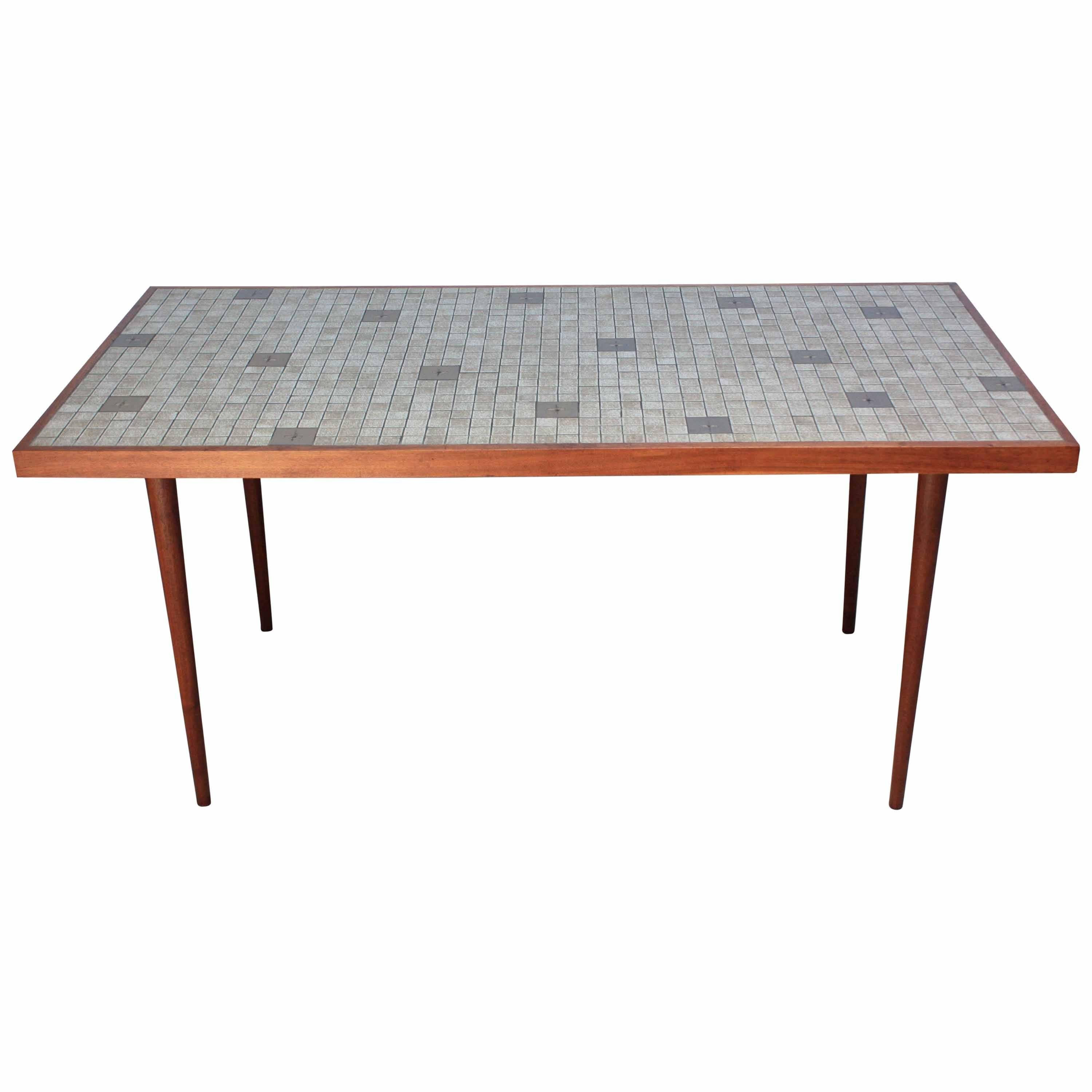 Martz for Marshall Studios TileTop Dining Table at 1stDibs j hunt