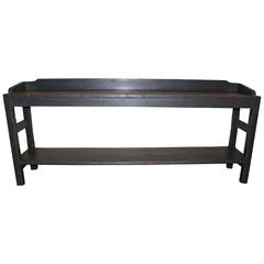 Rustic Sideboard Table Workbench