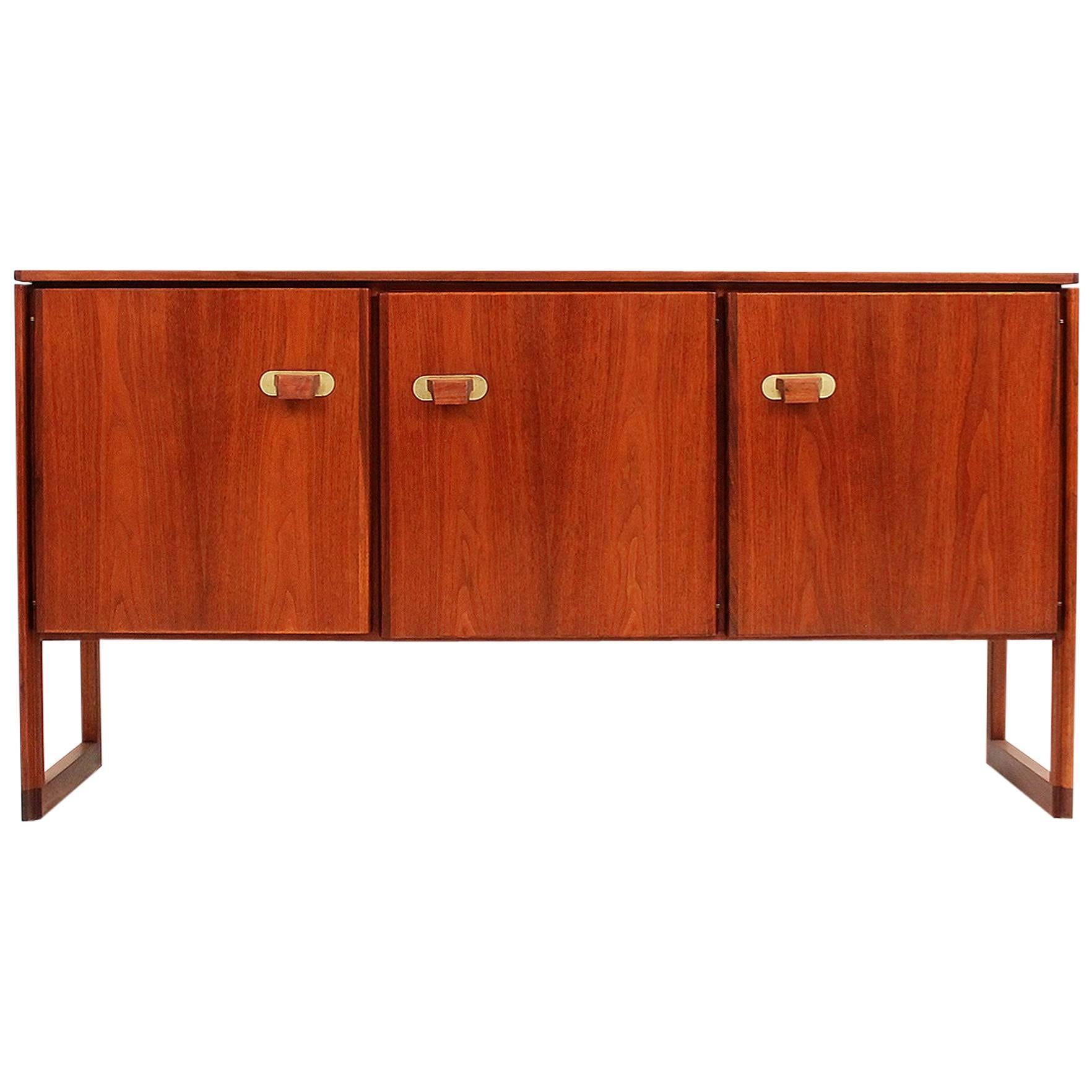 Jens Risom Walnut Credenza