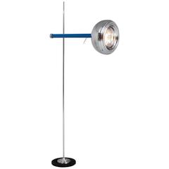 Adjustable Floor Lamp in Chrome, Italy, 1980s